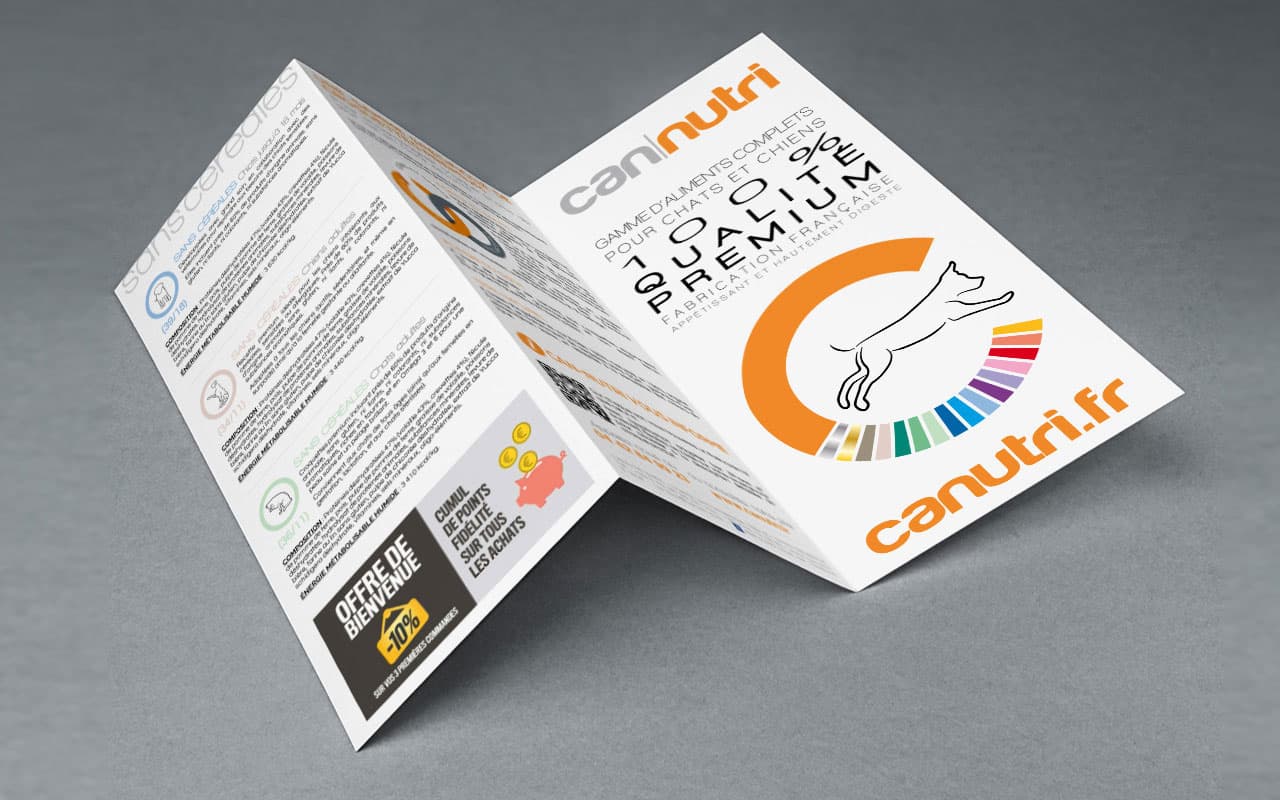 Canutri - Dépliant de présentation des produits & de la marque