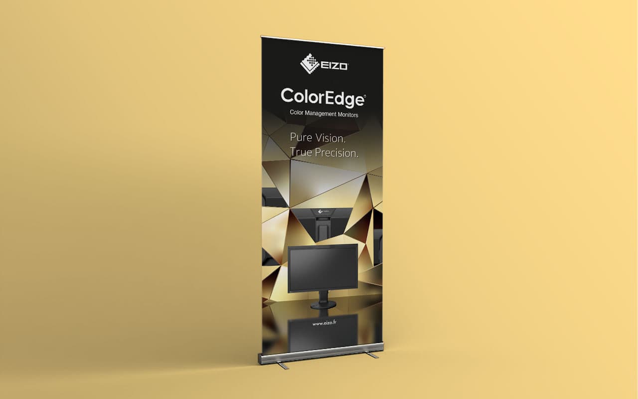 Eizo - Création divers supports de PLV