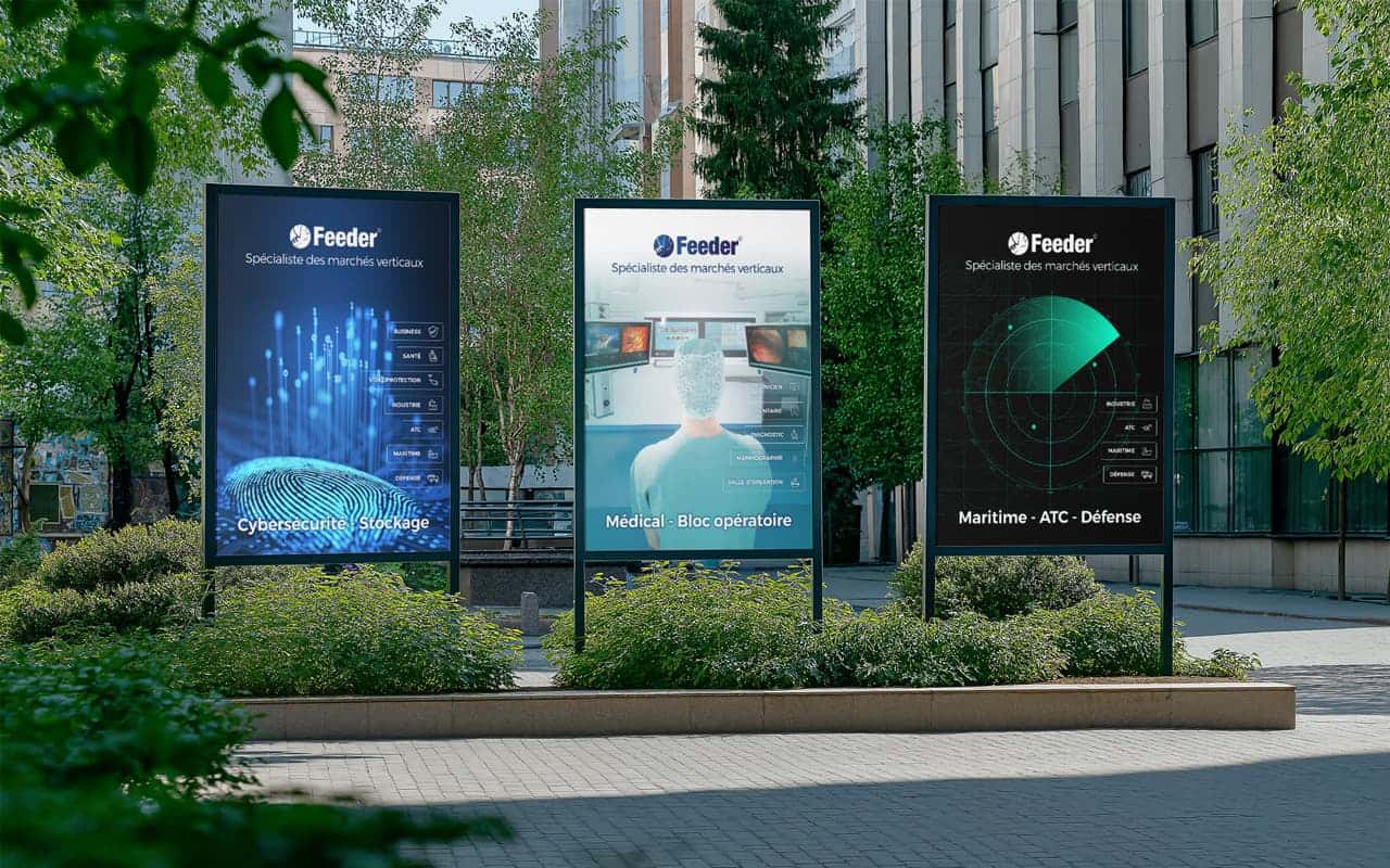 Feeder - Définition univers graphique, création visuels PLV & affiches