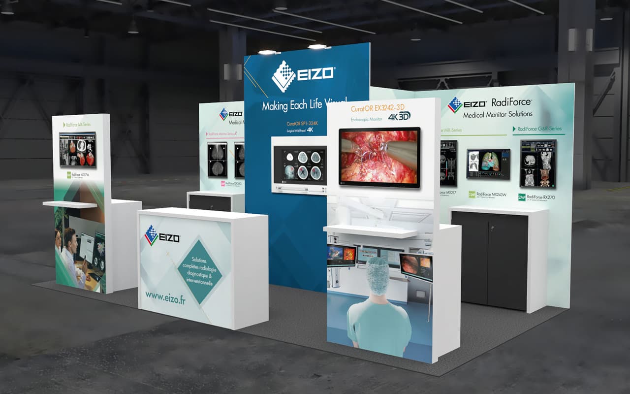 Feeder - Création habillage de stand pour salon B2B