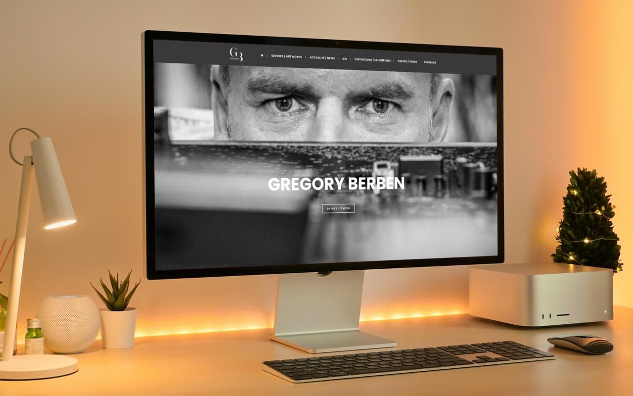 Greg Berben - Artiste plasticien - Site portfolio Wordpress, affiches, goodies