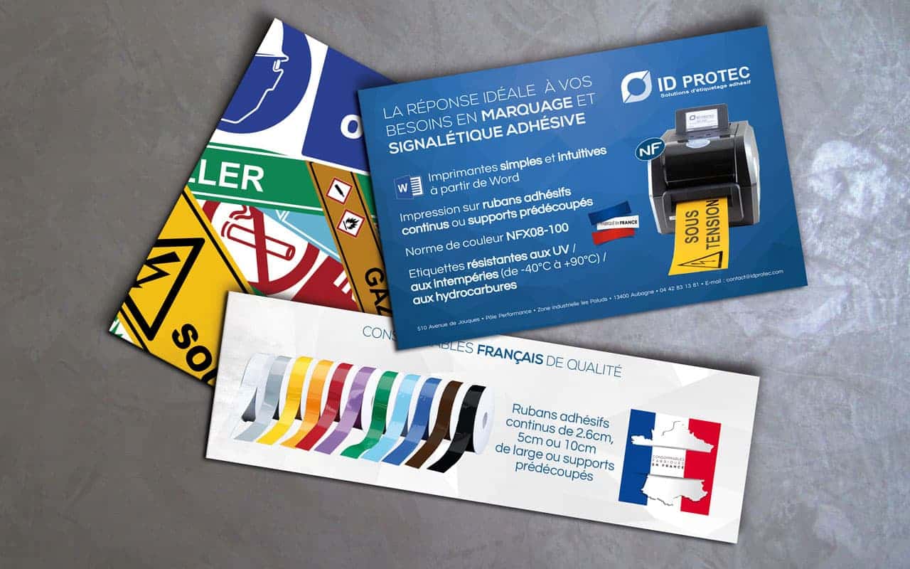IDPROTEC - Création de rollups, bannières et divers PLV