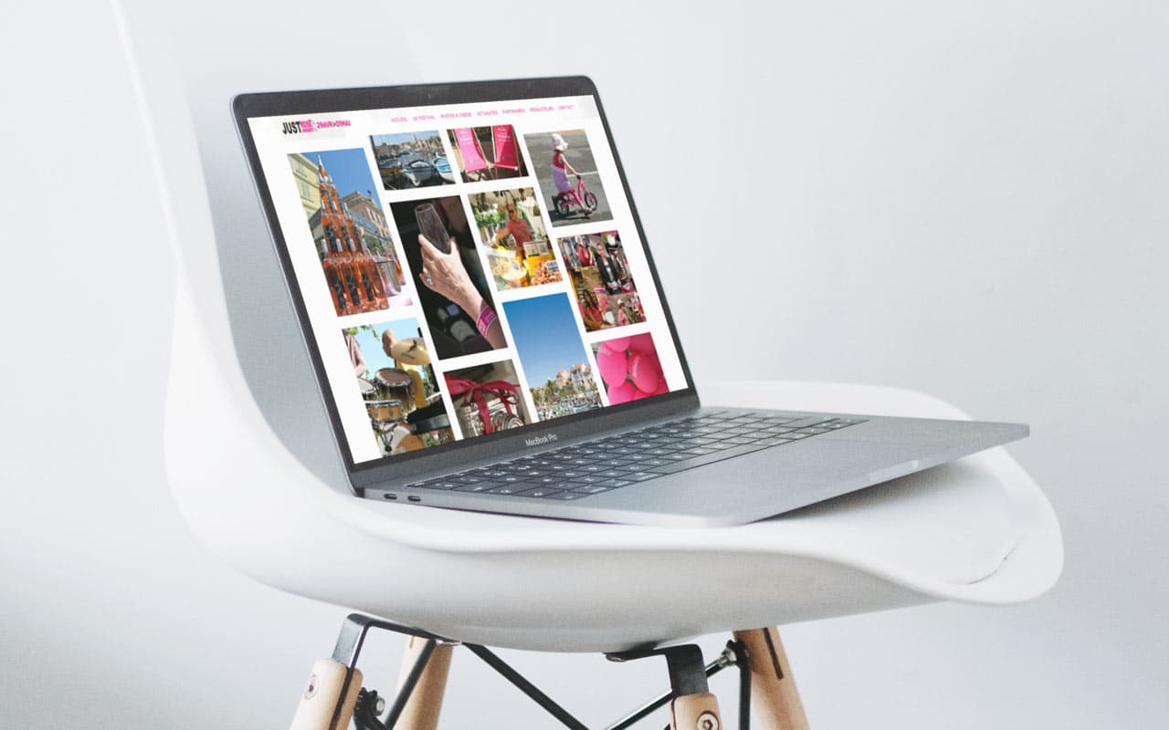 Site vitrine Just'Rosé & 2 sites e-commerce (billetterie grand public & achats stands pros)