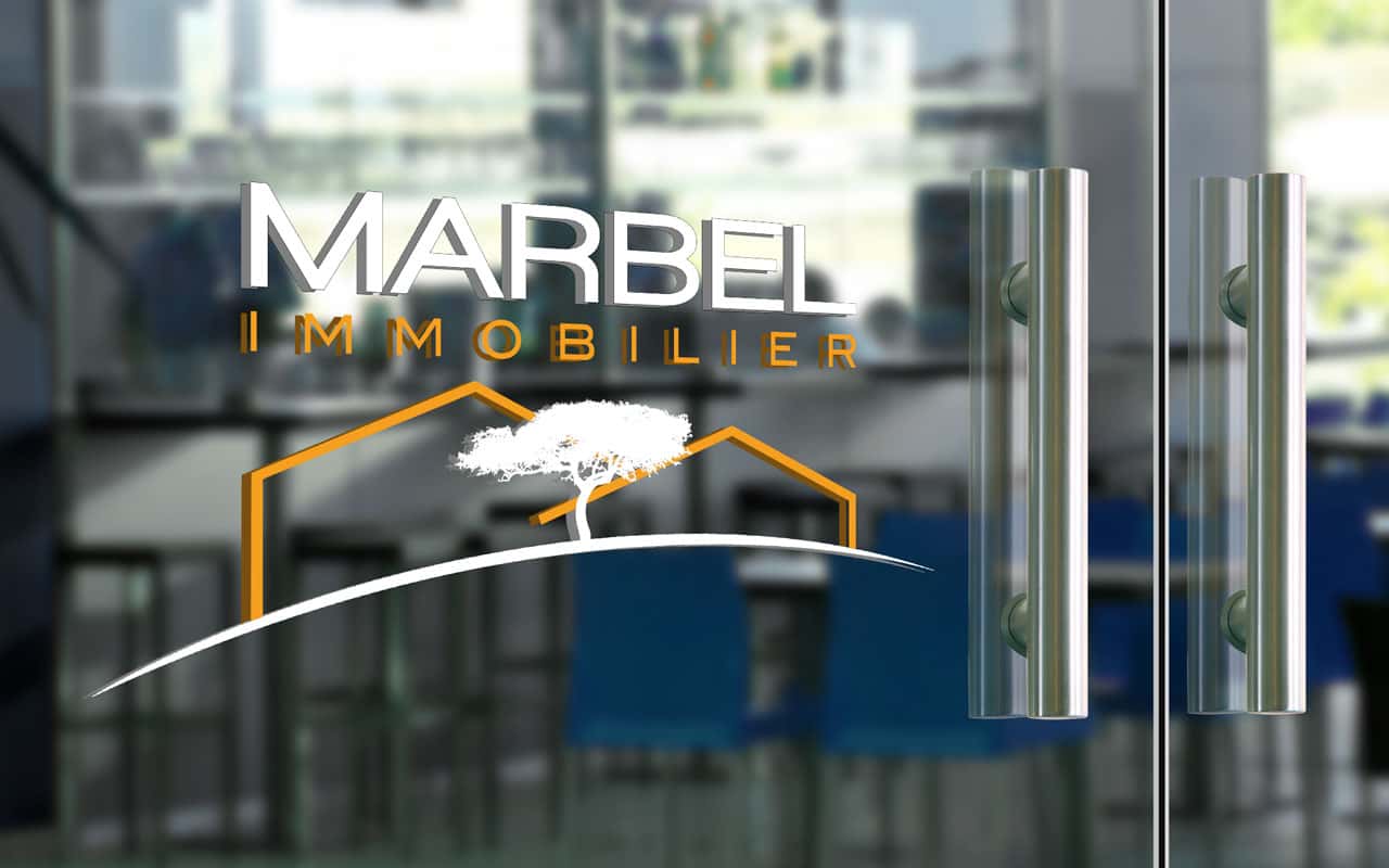 Marbel Immobilier - Création de logo