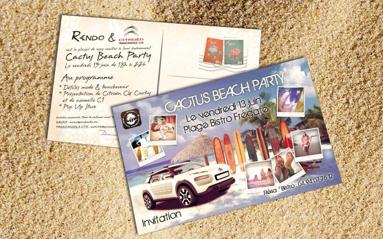 Flyer - Soirée événementielle mode