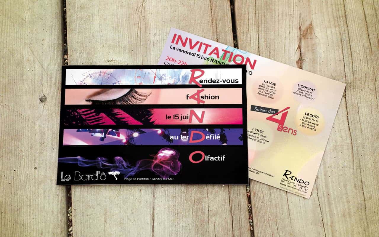 Flyer - Publicité mode, prêt-à-porter haut de gamme