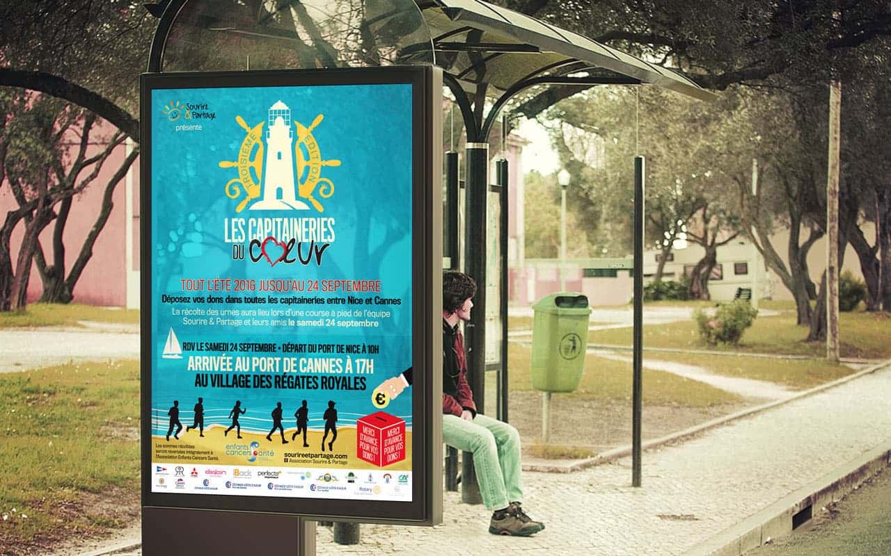 Affiche événement Les Capitaineries du Coeur (3 éditions)