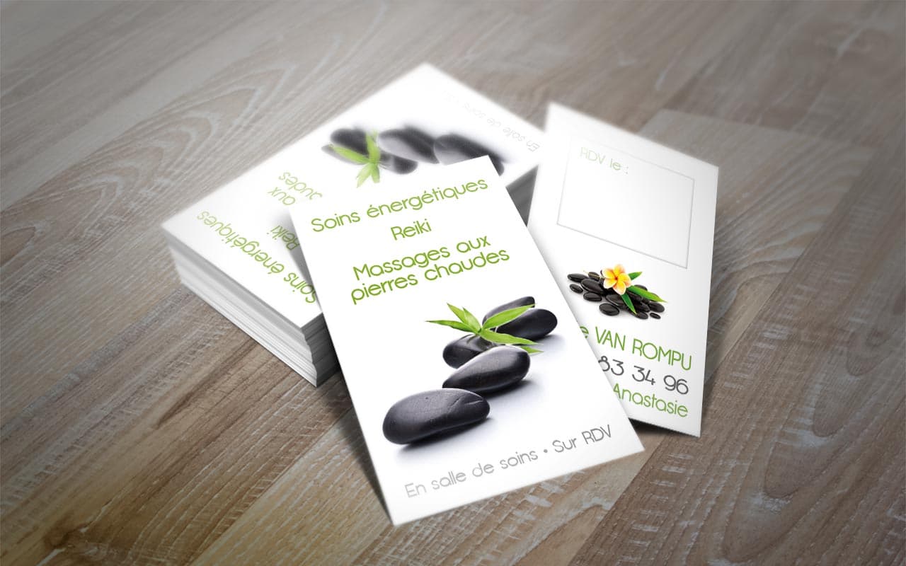 Cartes de visite - Concept, illustration, impression